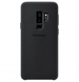 Husa Alcantara Cover pentru Samsung Galaxy S9 Plus, Black